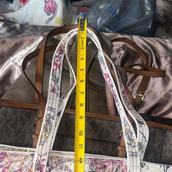 Vera Bradley Quilted Floral Tote - Pink and Purple - Picture 7 of 7